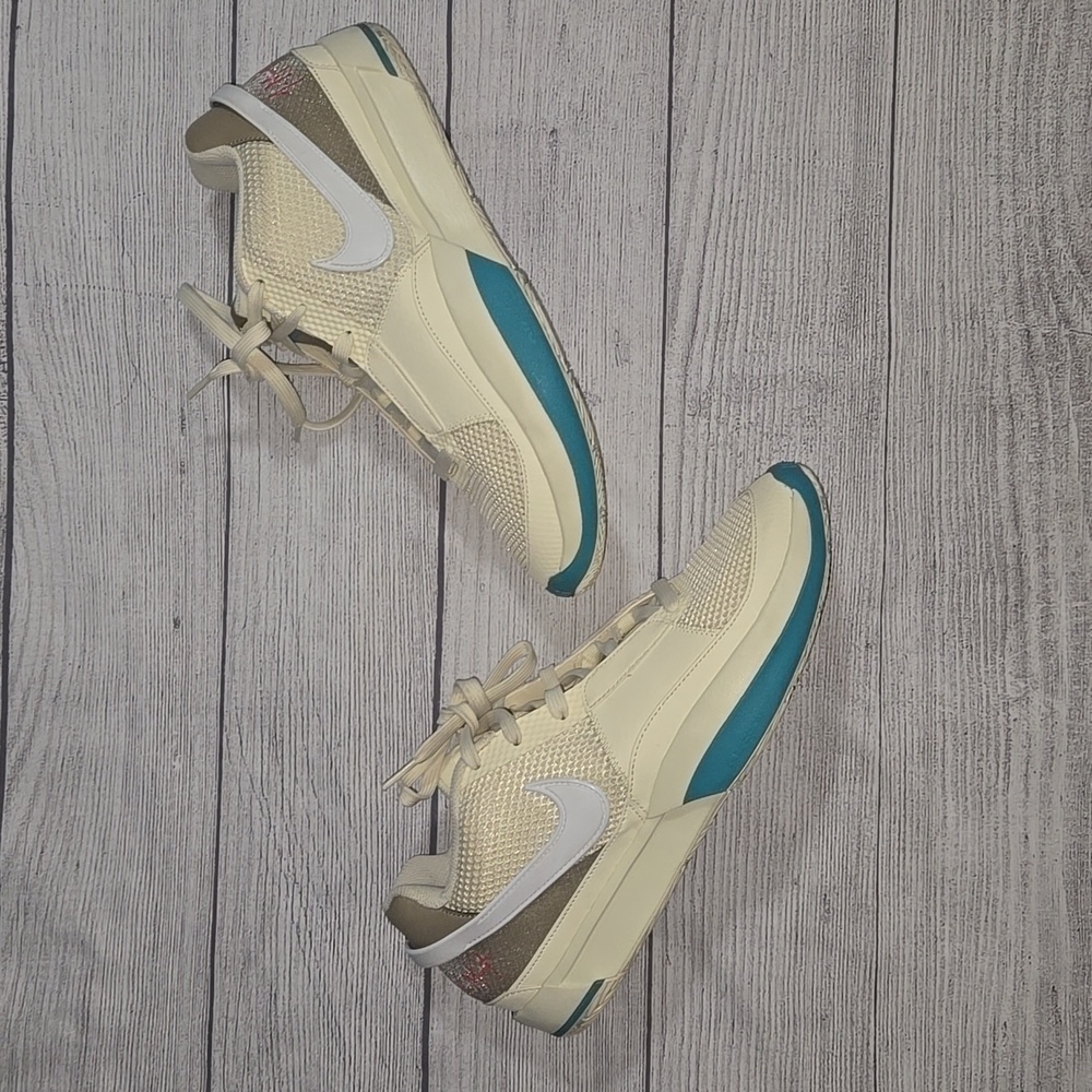 Nike Men's Ja Morant One Sneakers Khaki /  Coconut Milk Size 10
